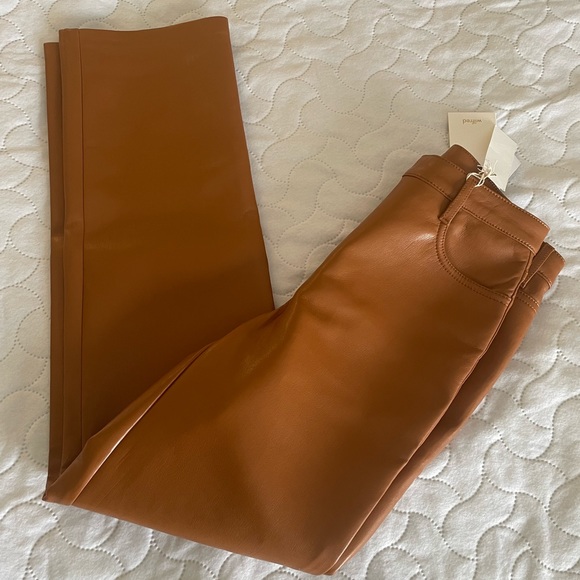 Aritzia Wilfred leather pants in short, sz 0 BNWT - Picture 2 of 6